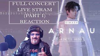 DIMASH - LIVE STREAM REACTION (PART 1) – KINETIC VOICE