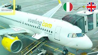 [4K] TR | Definitely better than RYANAIR and WIZZ!!! | Vueling Airbus A320neo | Rome to London