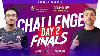 Call of Duty: Mobile | Challenge Finals | Europe - Day 2 - English