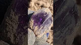 예쁨주의!보석급 언양자수정!!언양탐사Natural Gemstone of Eonyang Korea. #korea #amethyst #natural #gemstone