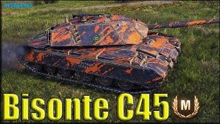 Bisonte C45 Рекорд по опыту  Новый прем танк World of Tanks