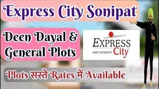 Express City Sonipat | Deen Dayal and General Plots | Express Enclave Sonipat #delhi #plots #plot