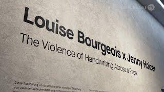 Louise Bourgeois x Jenny Holzer / Kunstmuseum Basel