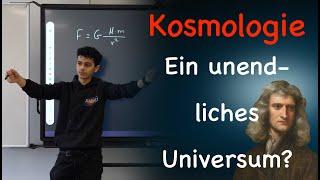 Kosmologie zum Entspannen: Das Problem mit einem endlichen Universum- Newtons Gedanken