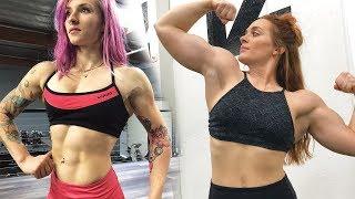 Female Bodybuilding vs. Powerlifting - How We Train