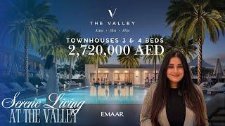 Elva , Elea & Kaia by Emaar | Elegant Townhouses at The Valley from 2.72M AED