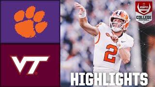 Clemson Tigers vs. Virginia Tech Hokies | Full Game Highlights | ESPN College Football