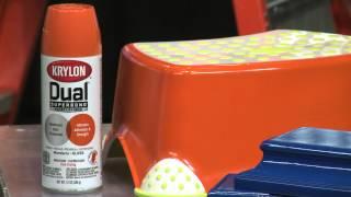 Krylon Dual Superbond Works on Tough-to-Paint Materials