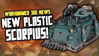 NEW Horus Heresy Plastic Tank! The Scorpius is HERE!