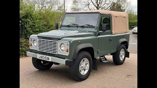 For Sale: Land Rover Defender 90 Hard Top 2.4 TDCI (LA10 EUN) Video Walkaround