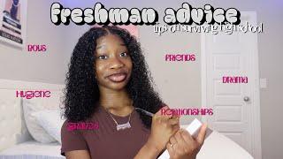 FRESHMAN ADVICE *tips on surviving high school*  friends, grades, drama,relationships…etc.