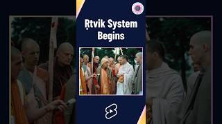 Ṛtvik System Begins | HG Nimāi Nitāi dāsa