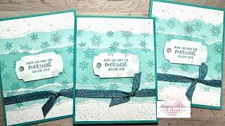 ️ Stampin Up Super Easy Christmas Cards!!