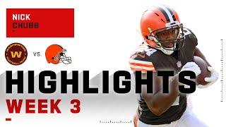 Nick Chubb Carries the Browns w/ 2 TDs | NFL 2020 Highlights