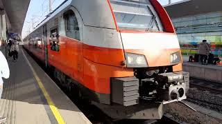 St. Pölten Hbf um kurz vor 14:55 am 07.03.2025