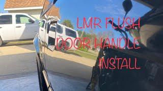 LMR SVE FLUSH DOOR HANDLE INSTALL ON THE 85 FOX BODY MUSTANG