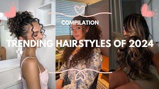 MOST POPULAR HAIRSTYLES OF 2024 [TIKTOK COMPILATION]