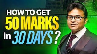 How to get 50 Marks in 30 Days | GATE Preparation | GATE 2025 | GATE CS | GATE DA | RBR