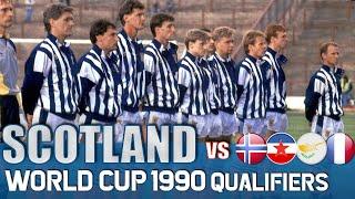 Scotland World Cup 1990 Qualification All Matches Highlights | Road to Italy