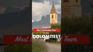 The most underrated town in the Dolomites. #dolomites #italytravel #overtourism