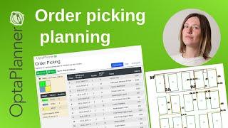 Order picking planning with OptaPlanner