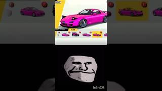 All pink skins unlocked of all cars in extreme car driving simulator || #ytshorts #technogamerz