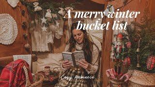  An Old Fashioned Christmas: Decor & Cosy Bucket List | Winter Fairy Tale