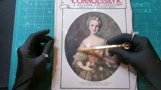 Whispered ASMR Flip Through | The Connoisseur Antique Collectors Magazine, July 1912 London