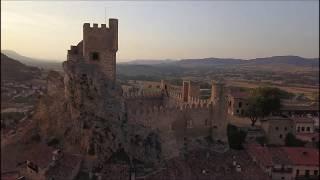 Castillo de Frias, Burgos by drone