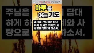 하루를 여는 기도 / 하루를 시작하는 기도 / 오늘의 기도