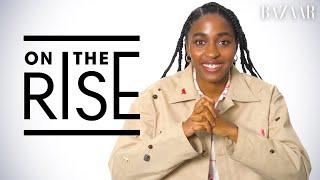 Ayo Edebiri Ate Props On Set Of 'The Bear' & Spills Celeb Crush | On The Rise | Harper's BAZAAR