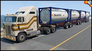 ОБНОВА! Новые ГРУЗОВИКИ И ПРИЦЕПЫ! - BeamNg Drive 0.31