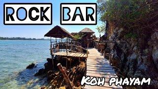 Rock Bar, unique bar on the cliff, Koh Phayam Island