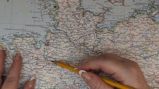 ASMR ~ Bremen, Germany History & Geography ~ Soft Spoken Map Tracing Google Earth
