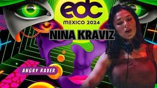 NINA KRAVIZ | EDC MÉXICO 2024 #ninakraviz #edcmexico #techno