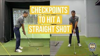 Checkpoints To Hit A Straight Golf Shot