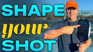 Shape Your Shots To Elevate Your Pickleball Game