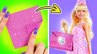 STUNNING BARBIE HACKS ️ Turn Trash into Glam Doll Makeover!