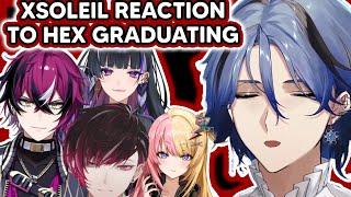 Xsoleil's member shocked with Hex graduation notice 【NIJISANJI EN】