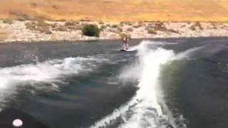 Madison Maimin wakeboarding