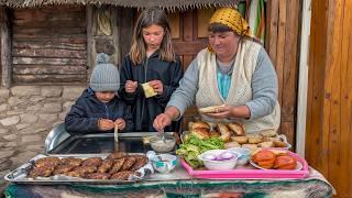 Village Life and Juicy Burgers From Scratch Cooking in the Countryside