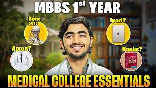 I wasted 100000 Rupees on buying THESE ITEMS| Medical College Essentials 🩺