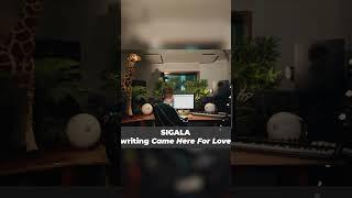 Sigala shows how he wrote the hook for Came Here For Love