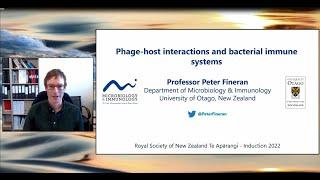 Professor Peter Fineran FRSNZ - Phage-host interactions and bacterial immune systems