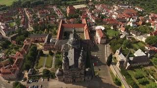 Fulda von oben - Drohnenflug über den Fuldaer Dom