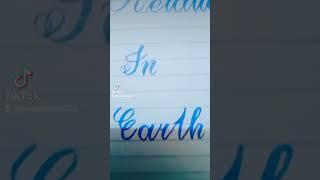 calligraphy with AbrishFor Friend