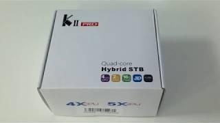 KII Pro Android TV Box DVB S2 DVB T2 Kodi Amlogic S905 Quad core Bluetooth