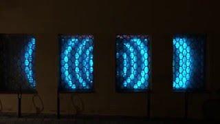 4x1,5 Meter DIY LED Screen, Norrköping Light festival 2015