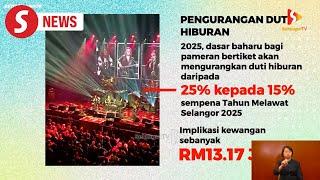 Selangor Budget 2025: Entertainment duty reduction policy continues, says MB