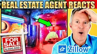 Zillow Real Estate GONE CRAZY | Real Estate Agent Reacts to the Weirdest Zillow Listings